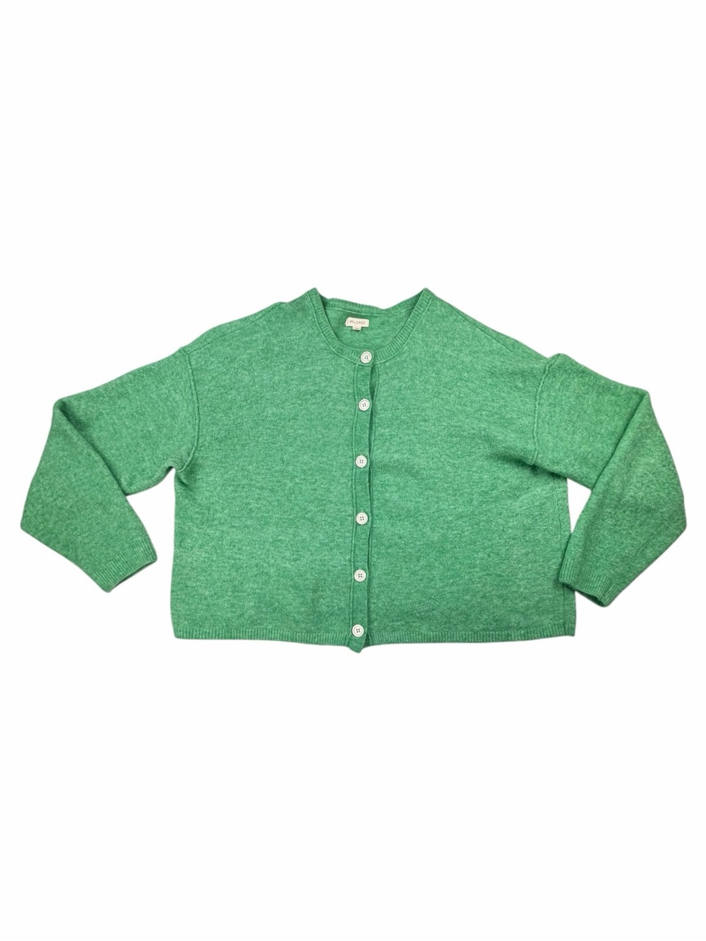 Anthropologie Pilcro Women’s Wool Blend Crew Neck Cardigan Sweater Size 1X - Picture 2 of 7